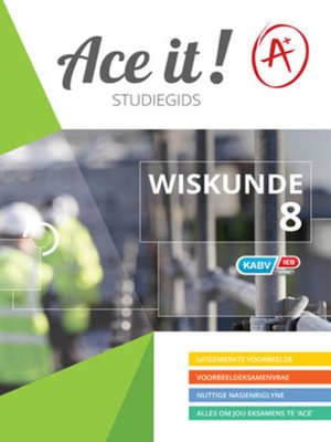 cover image of Ace It! Wiskunde Graad 8
